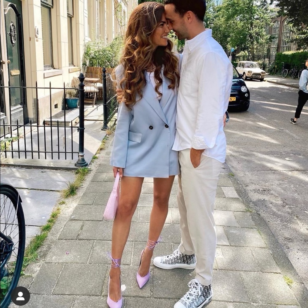 Zara blazer bloggers favorite